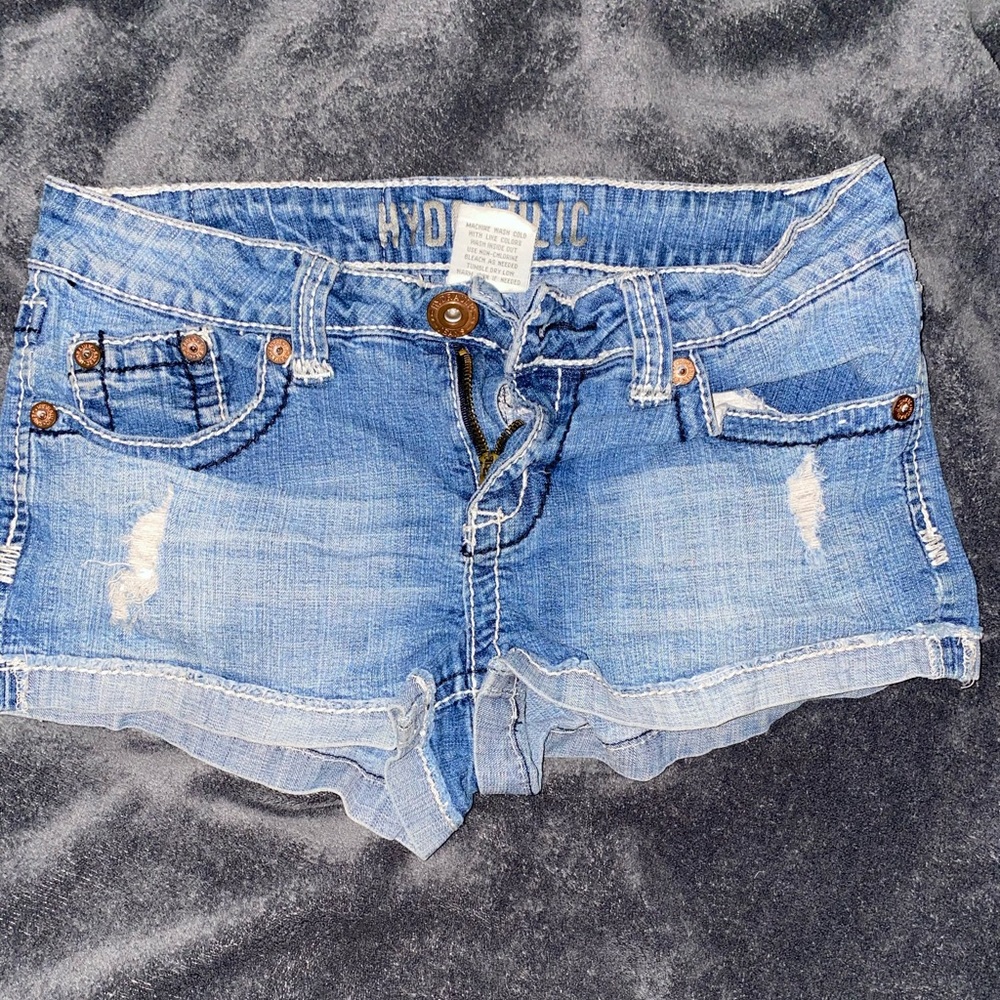 Jean shorts